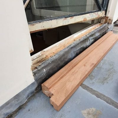 houtrot reparatie kozijn van Schildersbedrijf Heijn